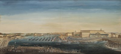 The Acclamation of King Carl XIV Johan of Sweden by Axel Frederick Cederholm